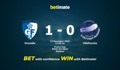 Dự đoán Grenoble vs Villefranche, Tỷ lệ cược & Mẹo cá cược 11/16/2024