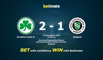 Dự đoán Greuther Furth II vs Ansbach, Tỷ lệ cược & Mẹo cá cược 13/11/2024