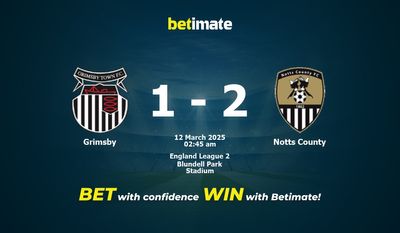Dự đoán Grimsby vs Notts County, Tỷ lệ cược & Mẹo cá cược 03/11/2025