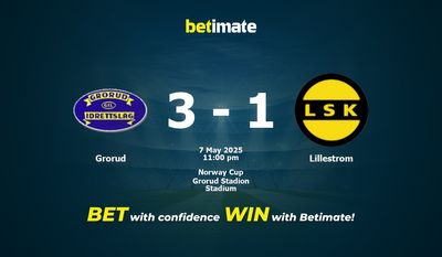 Dự đoán Grorud vs Lillestrom, tỷ lệ cá cược 07/05/2025