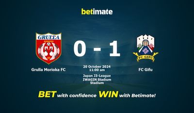 Dự đoán Grulla Morioka FC vs FC Gifu, Tỷ lệ & Mẹo cá cược 20/10/2024