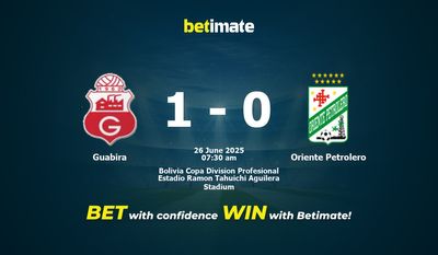 Dự đoán, tỷ lệ và tip cá cược Guabira vs Oriente Petrolero 26/06/2025