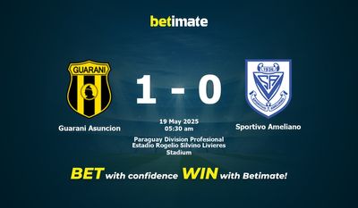 Dự đoán Guarani Asuncion vs Sportivo Ameliano, Tỷ lệ & Mẹo cá cược 18/05/2025