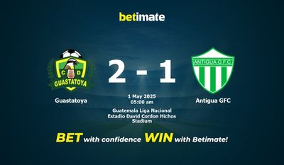 Dự đoán, Tỷ lệ cược và Mẹo cá cược Guastatoya vs Antigua GFC 30/04/2025