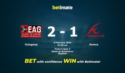 Dự đoán Guingamp vs Annecy, Tỷ lệ & Mẹo cá cược 03/02/2024