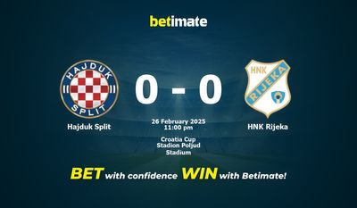 Dự đoán Hajduk Split vs HNK Rijeka, Tỷ lệ & Mẹo cá cược 26/02/2025