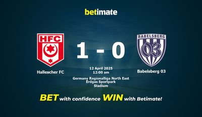 Nhận định Hallescher FC vs Babelsberg 03, Tỷ lệ & Tip cá cược 11/04/2025