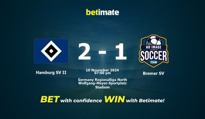 Dự đoán Hamburg SV II vs Bremer SV, Tỷ lệ cược & Mẹo cá cược 11/10/2024