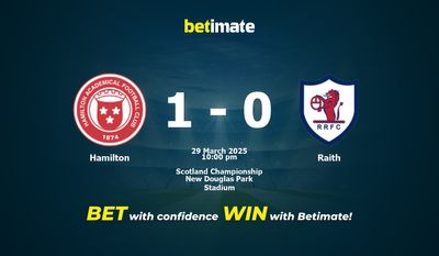 Dự đoán Hamilton vs Raith, Tỷ lệ cược & Mẹo cá cược 29/03/2025