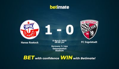 Dự đoán, Tỷ lệ cược & Mẹo cá cược Hansa Rostock vs FC Ingolstadt 03/08/2025