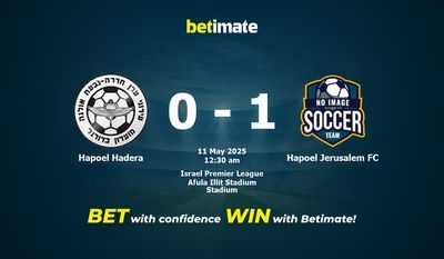 Nhận định, soi kèo Hapoel Hadera vs Hapoel Jerusalem FC 05/10/2025