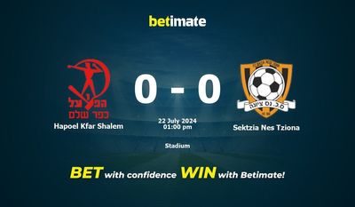 Dự đoán Hapoel Kfar Shalem vs Sektzia Nes Tziona, Tỷ lệ & Mẹo cá cược 22/07/2024