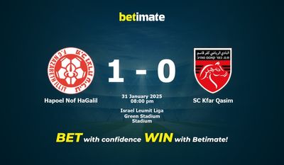 Dự đoán, Tỷ lệ cược & Mẹo cá cược Hapoel Nof HaGalil vs SC Kfar Qasim 31/01/2025