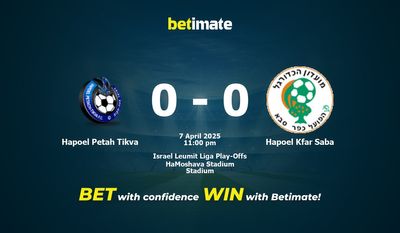 Dự đoán, Tỷ lệ cược và Mẹo cá cược Hapoel Petah Tikva vs Hapoel Kfar Saba 04/07/2025