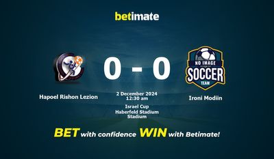 Dự đoán Hapoel Rishon Lezion vs Ironi Modiin, Tỷ lệ cược & Mẹo cá cược 12/01/2024