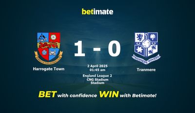 Dự đoán Harrogate Town vs Tranmere, Tỷ lệ cược & Mẹo cá cược 04/01/2025