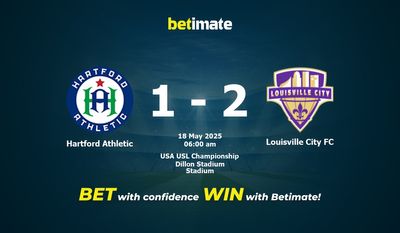Dự đoán, Tỷ lệ cược & Mẹo cá cược Hartford Athletic vs Louisville City FC 17/05/2025