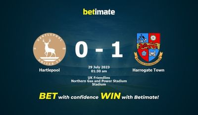 Soi kèo dự đoán Hartlepool vs Harrogate Town ngày 28/07/2023