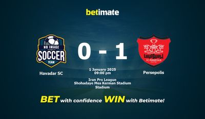 Dự đoán Havadar SC vs Persepolis, Tỷ lệ cược & Mẹo cá cược 01/01/2025