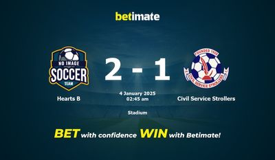 Dự đoán Hearts B vs Civil Service Strollers, Tỷ lệ cược & Mẹo cá cược 01/03/2025