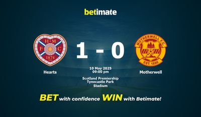 Hearts vs Motherwell Prediction, Odds & Betting Tips 05/10/2025