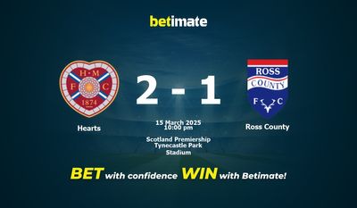 Dự đoán Hearts vs Ross County, Tỷ lệ cược & Mẹo cá cược 03/15/2025