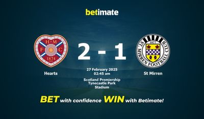 Dự đoán Hearts vs St Mirren, Tỷ lệ cược & Mẹo cá cược 26/02/2025