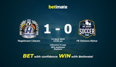Hegelmann Litauen vs FK Dainava Alytus Prediction, Odds & Betting Tips 04/12/2025