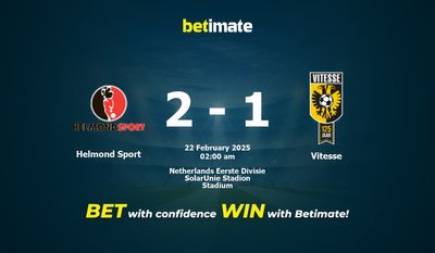 Dự đoán Helmond Sport vs Vitesse, Tỷ lệ cược & Mẹo cá cược 21/02/2025