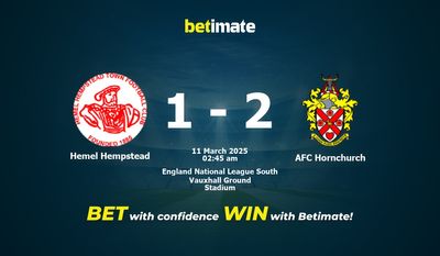 Dự đoán Hemel Hempstead vs AFC Hornchurch, Tỷ lệ cược & Mẹo cá cược 03/10/2025