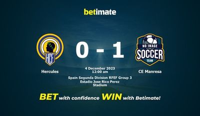 Dự đoán Hercules vs CE Manresa, tỷ lệ và mẹo cá cược 03/12/2023