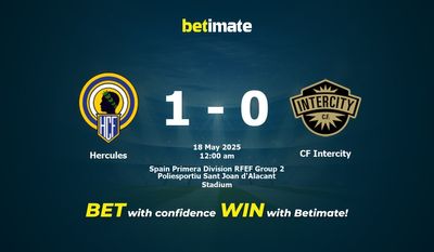 Dự đoán, Tỷ lệ cược & Mẹo cá cược Hercules vs CF Intercity 17/05/2025
