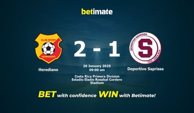 Dự đoán Herediano vs Deportivo Saprissa, tỷ lệ và tip cá cược 26/01/2025