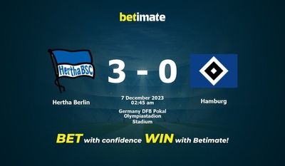 Dự đoán Hertha Berlin vs Hamburg, Tỷ lệ & Mẹo cá cược 06/12/2023