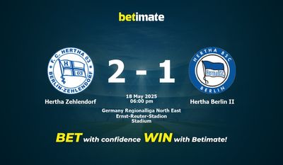 Nhận định, soi kèo Hertha Zehlendorf vs Hertha Berlin II ngày 18/05/2025