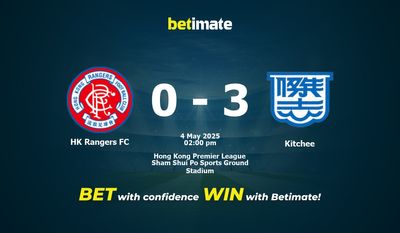 Dự đoán HK Rangers FC vs Kitchee, Tỷ lệ cược & Mẹo cá cược 05/04/2025