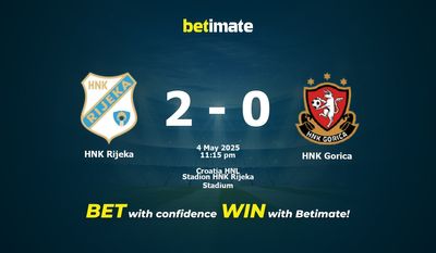 Nhận định, soi kèo HNK Rijeka vs HNK Gorica 04/05/2025
