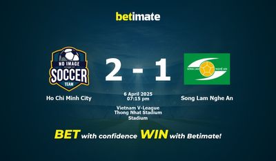 Dự đoán, Tỷ lệ cược và Mẹo cá cược Thành phố Hồ Chí Minh vs Sông Lam Nghệ An 04/06/2025