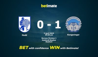 Soi kèo Hodd vs Kongsvinger, tỷ lệ & tip cá cược 05/04/2025