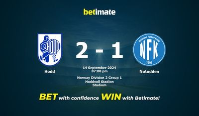 Dự đoán Hodd vs Notodden, Tỷ lệ & Mẹo cá cược 14/09/2024