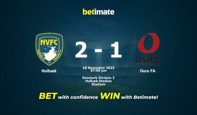 Dự đoán Holbæk vs Oure FA, Tỷ lệ & Mẹo cá cược 18/11/2023