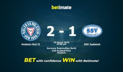 Dự đoán, Tỷ lệ cược & Mẹo cá cược Holstein Kiel II vs SSV Jeddeloh 19/03/2025