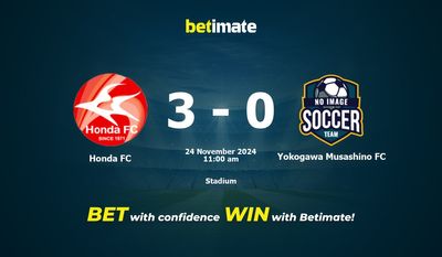 Dự đoán Honda FC vs Yokogawa Musashino FC, tỷ lệ cá cược 24/11/2024