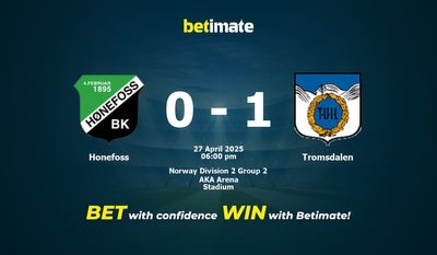 Dự đoán Honefoss vs Tromsdalen, tỷ lệ & tip cá cược 27/04/2025