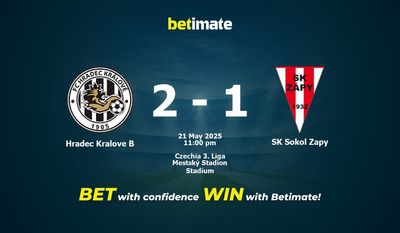 Dự đoán Hradec Kralove B vs SK Sokol Zapy, Tỷ lệ & Mẹo cá cược 21/05/2025
