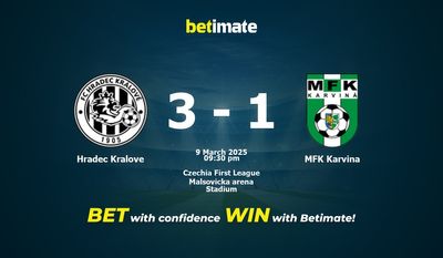 Soi kèo Hradec Kralove vs MFK Karvina, Tỷ lệ & Mẹo cá cược 09/03/2025