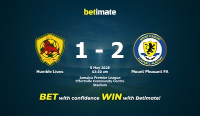 Dự đoán, tỷ lệ cược và mẹo cá cược Humble Lions vs Mount Pleasant FA 05/04/2025