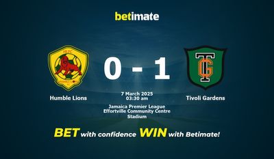 Dự đoán Humble Lions vs Tivoli Gardens, Tỷ lệ cược & Mẹo cá cược 03/06/2025