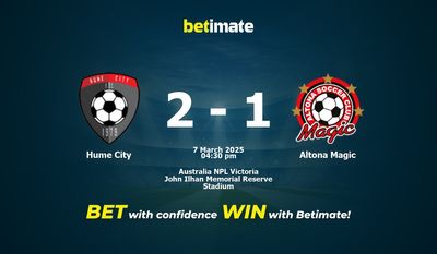 Dự đoán Hume City vs Altona Magic, Tỷ lệ cược & Mẹo cá cược 03/07/2025