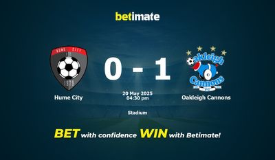 Dự đoán Hume City vs Oakleigh Cannons, Tỷ lệ cược & Mẹo cá cược 20/05/2025